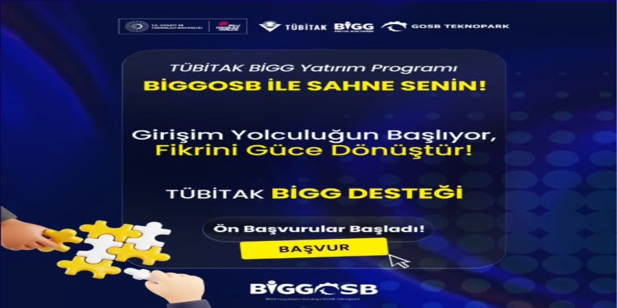 BIGGOSB Girişimcilik Programı Başvuruları